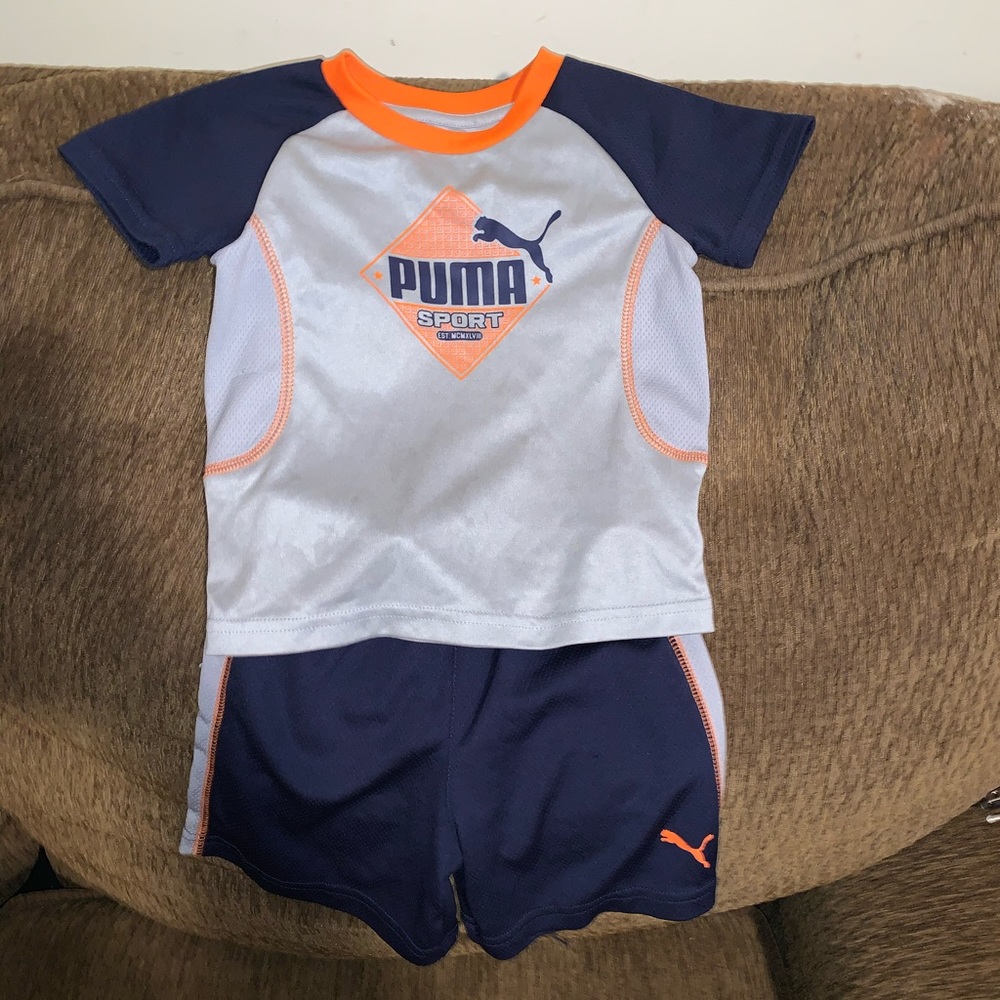 Boys Puma short set